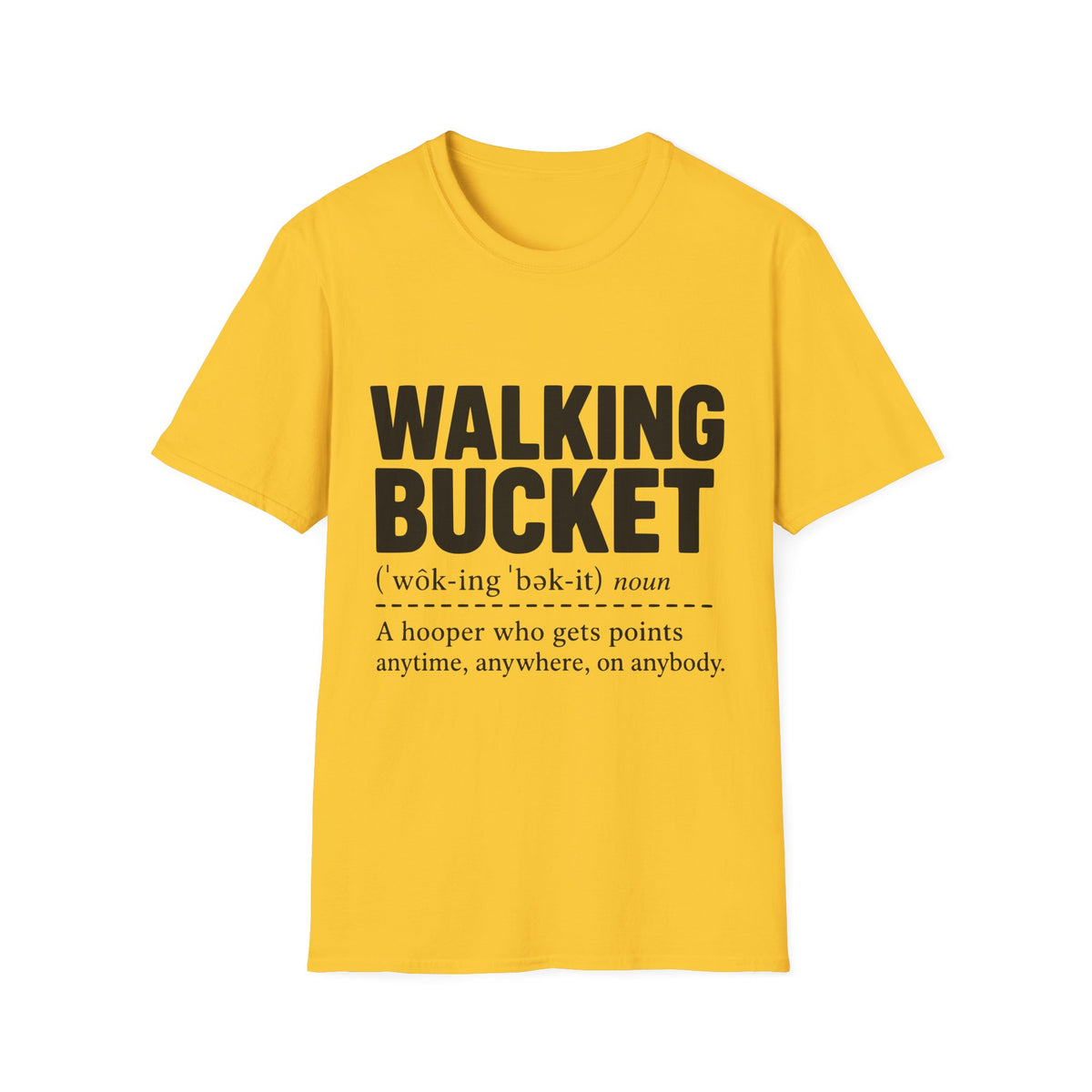Walking Bucket Definition T-Shirt