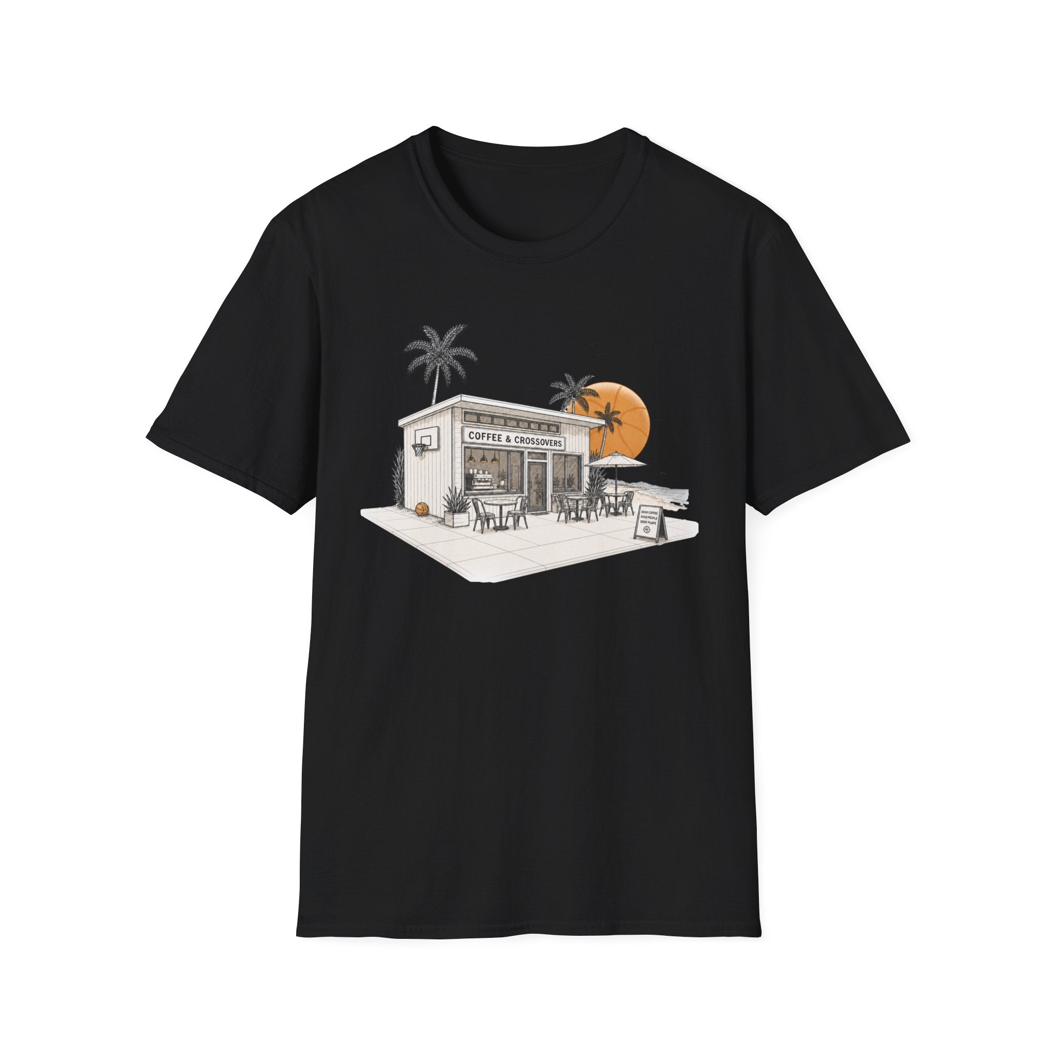 Coffee & Crossovers - Coffee Shop T-Shirt