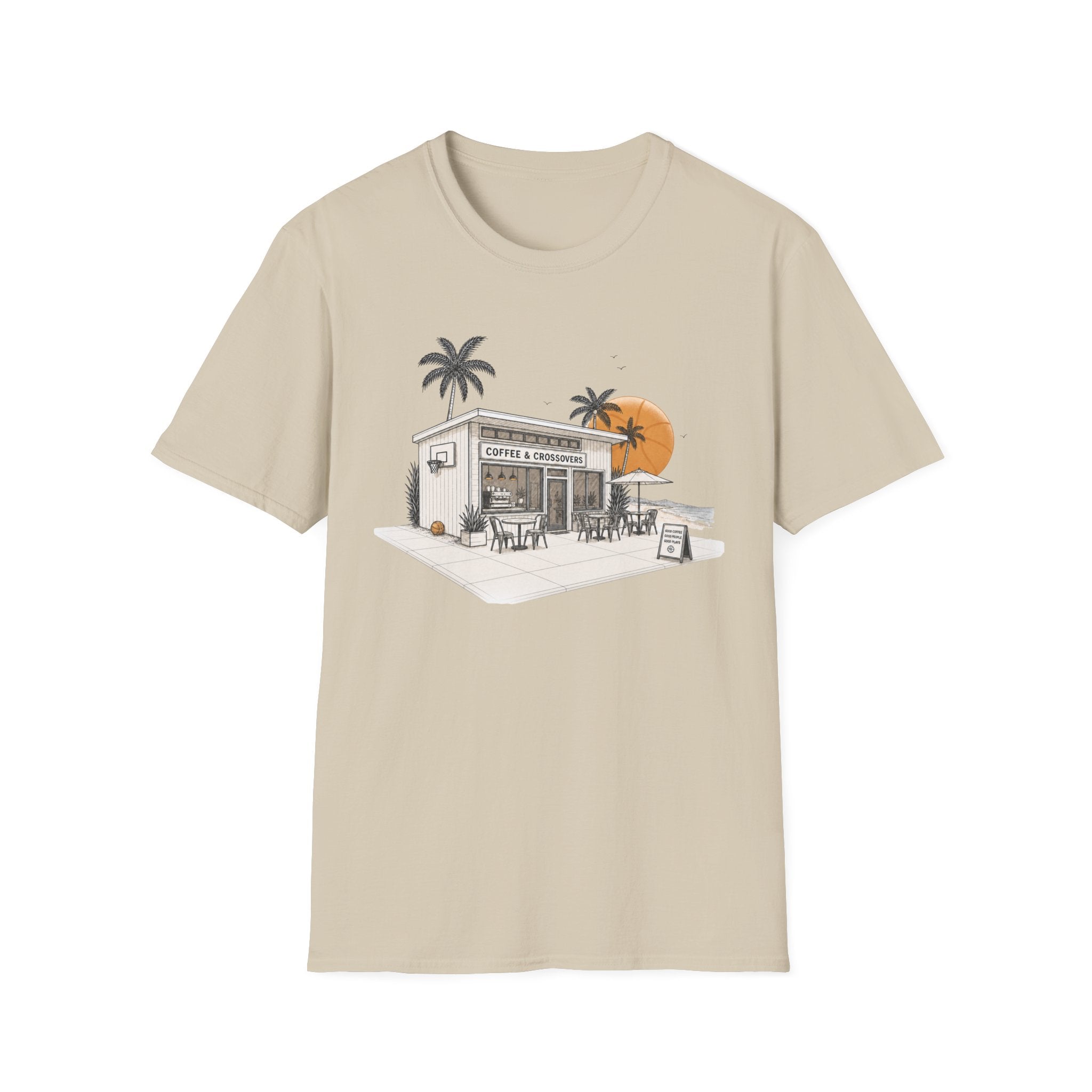 Coffee & Crossovers - Coffee Shop T-Shirt