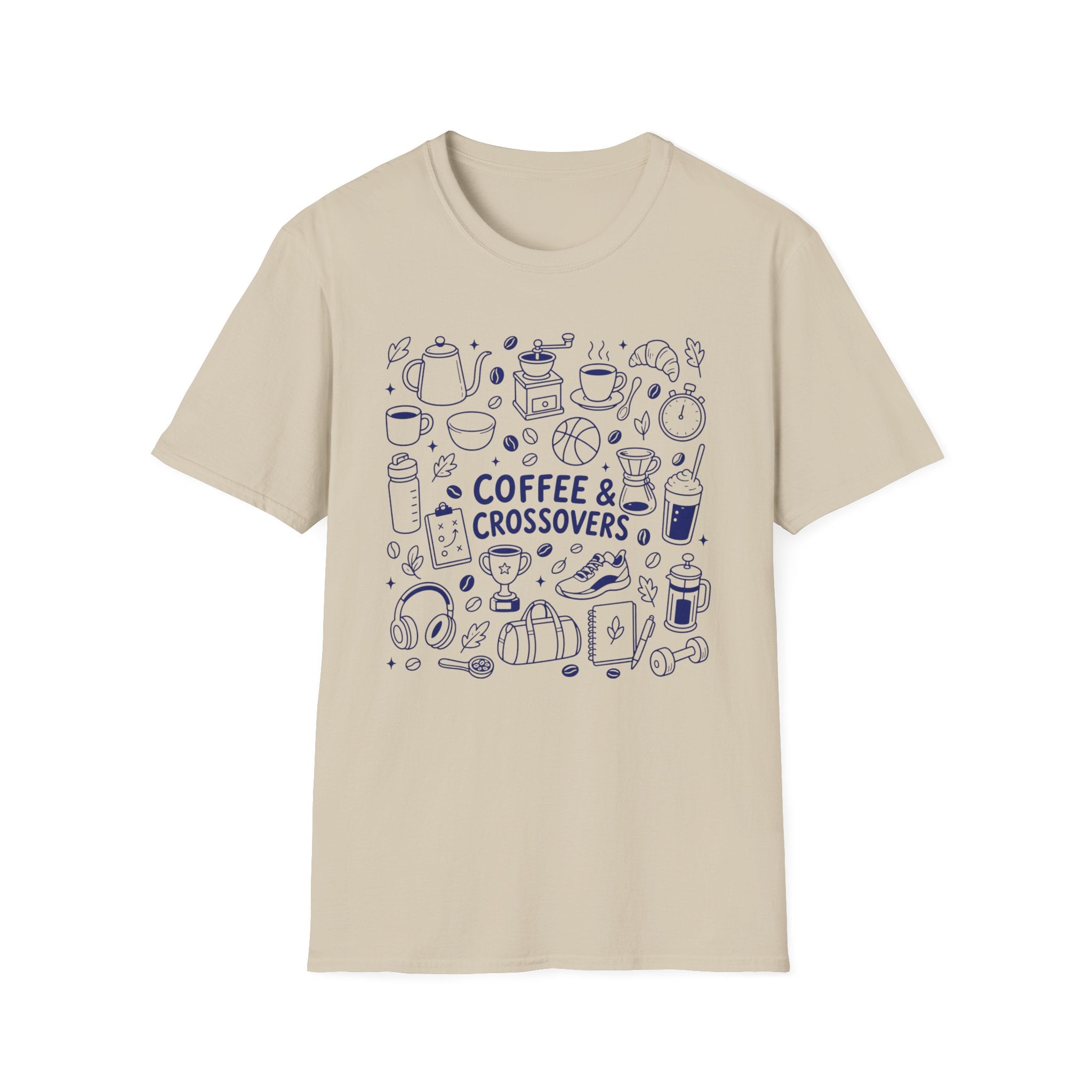 Coffee & Crossovers - Doodle T-Shirt